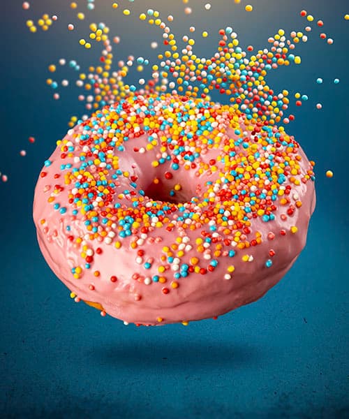 Image Strawberry Donut