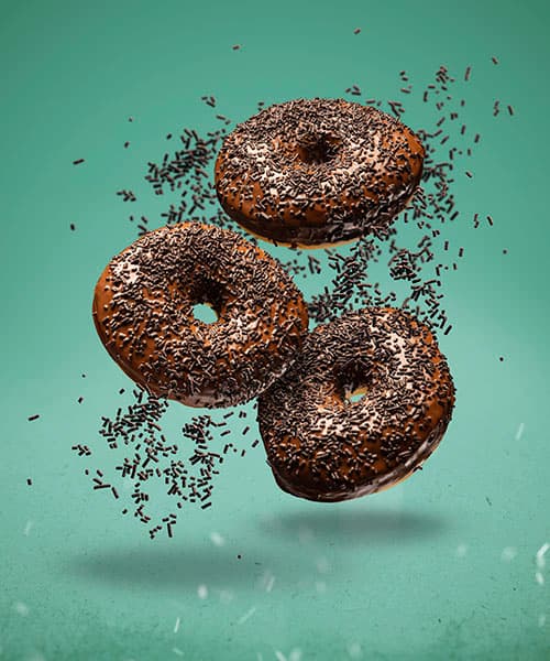 Image 3 Pack Chocolate Chip Donuts